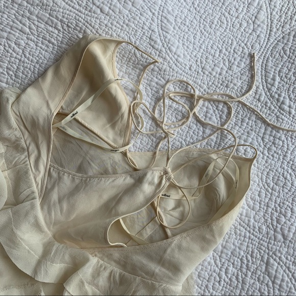 Aritzia Wilfred Pure Silk Strappy Top - Picture 10 of 12